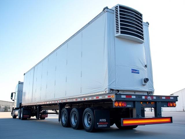 Step-deck trailer for over-height equipment transport