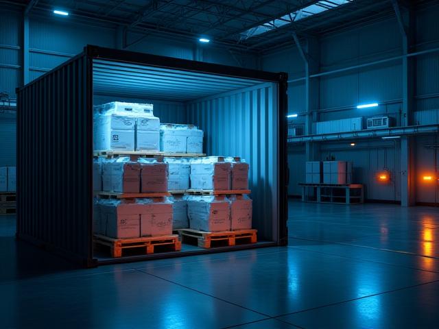 Industrial energy components and battery manufacturing materials freight